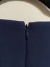 Kay Unger Solid Blue Cocktail Dress Size 0 - photo 15