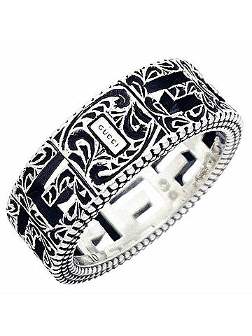 Gucci Gucci G-Cube Ring, Ag925 Sterling Silver (approx. US), 576993, Square G, G Mark (view 2)