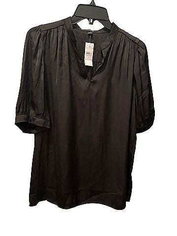 Ann Taylor Short Sleeve Blouse (view 1)