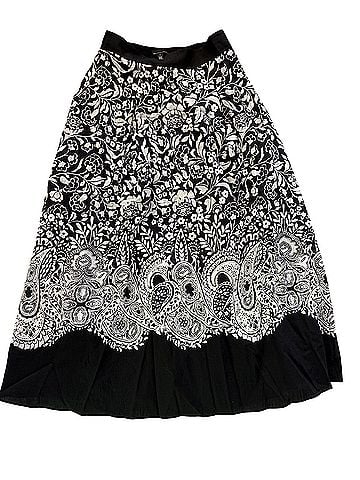 White House Black Market Paisley Print Maxi Casual Skirt (view 1)