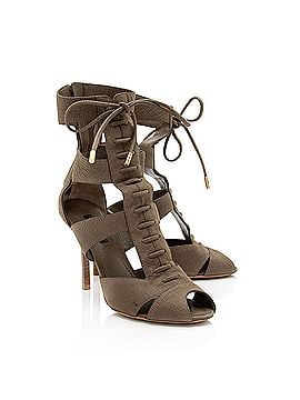 Louis Vuitton Louis Vuitton Suede Gladiator Sandals (view 2)
