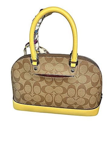 Coach Mini Sierra Leather Satchel (view 2)