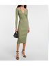 Jonathan Simkhai Multi Color Green Cocktail Dress Size M - photo 4