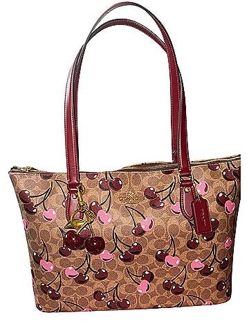 Coach Leather Tote (view 1)