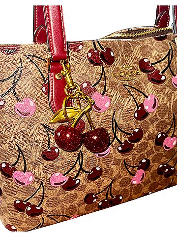 Coach Leather Tote (view 2)