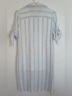 Indigo Rose Stripes Floral White Blue Casual Dress Size S - photo 11