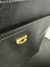 Coach 100% Leather Black Gold Crossbody Bag One size - photo 6
