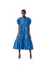 Zara 100% Polyester Blue Casual Dress Size L - photo 1