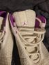 Jordan Solid White Purple Blue Sneakers Size 7 1/2 - photo 3