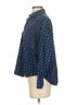 Toad & Co 100% Organic Cotton Polka Dots Blue Toad &amp; Co Long Sleeve Button Down Shirt Size S - photo 4