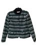 Tory Burch Tweed Blue Black Jacket Size 10 - photo 1