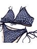 Amazon Basics Graphic Multi Color Two Piece Swimsuit Size XL - photo 1