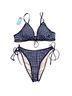 Amazon Basics Graphic Multi Color Two Piece Swimsuit Size XL - photo 2
