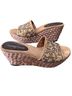Donald J Pliner 100% Leather Tan Brown Wedges Size 5 1/2 - photo 4