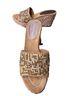 Donald J Pliner 100% Leather Tan Brown Wedges Size 5 1/2 - photo 1