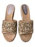 Donald J Pliner 100% Leather Tan Brown Wedges Size 5 1/2 - photo 3