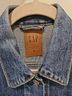 Gap 100% Cotton Blue Denim Jacket Size M - photo 3