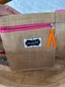 Mud Pie Floral Brown Pink Multi Color Tote One size - photo 4