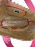 Mud Pie Floral Brown Pink Multi Color Tote One size - photo 8