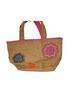 Mud Pie Floral Brown Pink Multi Color Tote One size - photo 3