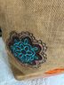 Mud Pie Floral Brown Pink Multi Color Tote One size - photo 5