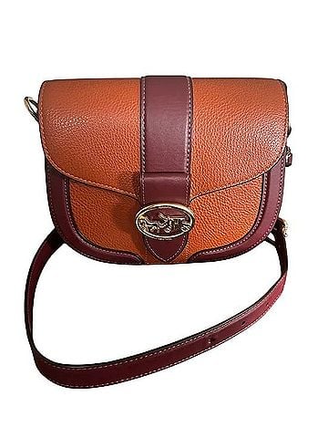 Coach Georgie Saddle Bag Crossbody Bag (view 1)
