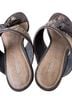 Donald J Pliner Snake Print Brown Tan Sandals Size 5 - photo 3