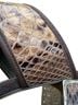 Donald J Pliner Snake Print Brown Tan Sandals Size 5 - photo 5