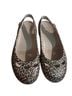 Crocs Leopard Print Brown Multi Color Flats Size 7 - photo 1