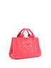 Prada 100% Canvas Plain Red Canapa Tote Canvas Mini One size - photo 3