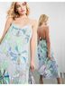ASOS 100% Polyester Multi Color Cocktail Dress Size 4 - photo 3