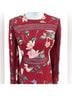 Keepsake 100% Polyester Floral Red Cocktail Dress Size M - photo 4