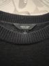 Simply Vera Vera Wang 100% Acrylic Ivory Black Pullover Sweater Size L - photo 3