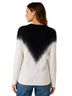 Simply Vera Vera Wang 100% Acrylic Ivory Black Pullover Sweater Size L - photo 2