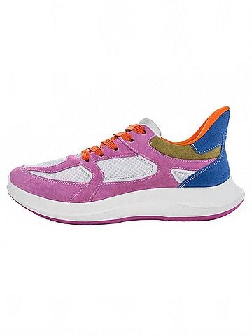 Ara Women's Mariana Sneakers in Orchid/Royal/Kiwi/White (view 2)
