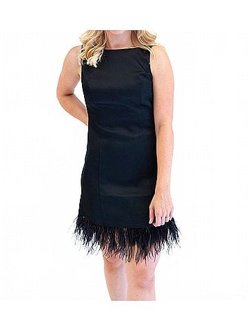 Astr Alisanne Mini Dress in Black (view 2)