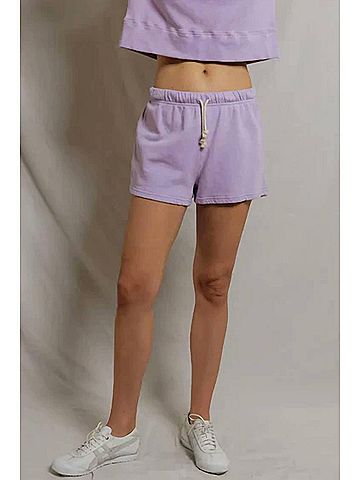 perfectwhitetee Layla Lounge Shorts in Ultraviolet (view 2)