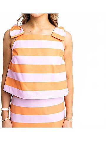 Karlie Palm Springs Top in Pink (view 2)