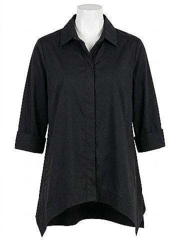 Stella Carakasi Works Every Time Shirt in Black (view 1)