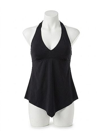 Magicsuit Taylor Racerback Underwire Tankini Top in Black (view 1)
