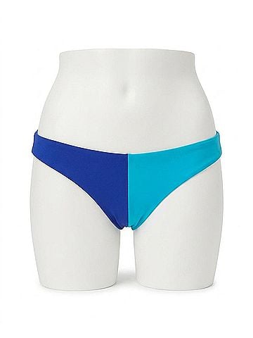 Raisins Moderate Bikini Bottom in Santa Cruz Blue (view 1)