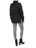 Love Token Solid Black Cable Knit Turtleneck Pullover Sweater in Black Size L - photo 5