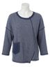 Habitat Blue Inside Out Thermal Pullover in Navy Size S - photo 1