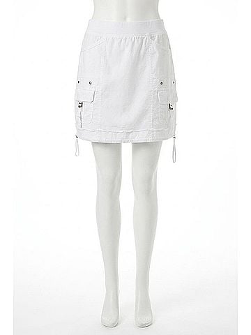 XCVI Leticia Mini Skirt in White (view 1)