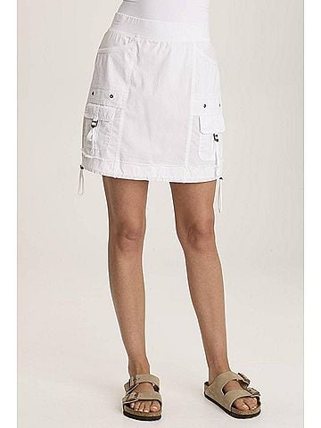 XCVI Leticia Mini Skirt in White (view 2)