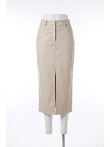 Astr Karolyna Skirt in Ecru (view 1)