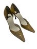 Stuart Weitzman 100% Leather Yellow Heels Size 8 1/2 - photo 1