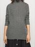 Polo by Ralph Lauren Solid Gray Wool Pullover Sweater Size S - photo 3