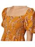 Flynn Skye 100% Rayon Floral Yellow Pink Romper Size S - photo 6