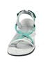 Northside Aztec Or Tribal Print Chevron-herringbone Floral Graphic Solid Gray Teal Sandals Size 8 - photo 2